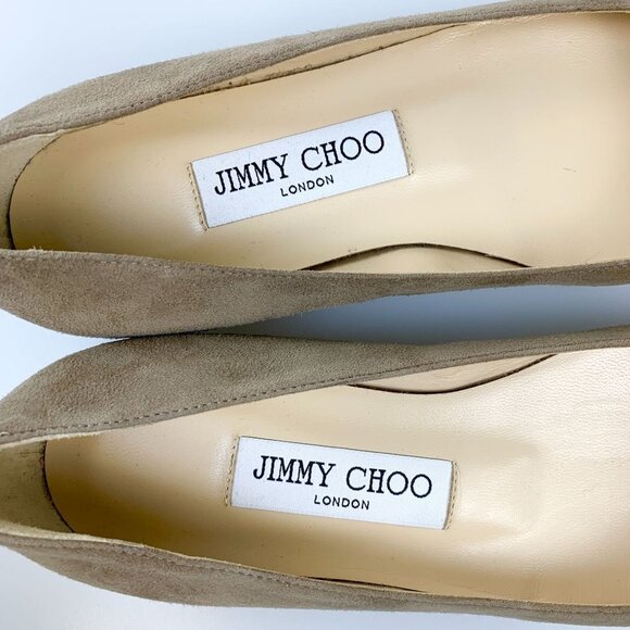 NWT JIMMY CHOO Suede Flats - Picture 5 of 7